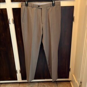 (2) Peter Millar Wicking Men's Khaki and Brown Pants - 36 x 30
